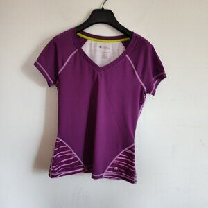 Ladies SZ S Ideology Purple Workout T-Shirt